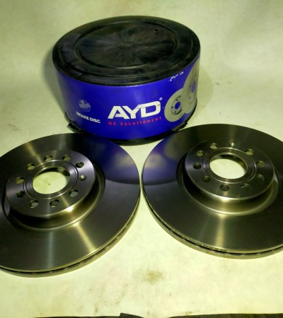 AYD 10-50168 PASSAT -CADDY - LEON- ALTEA- SUPERB- OCTAVİA-YETİ ÖN FREN DİSKİ OEM NO : JZW615301H