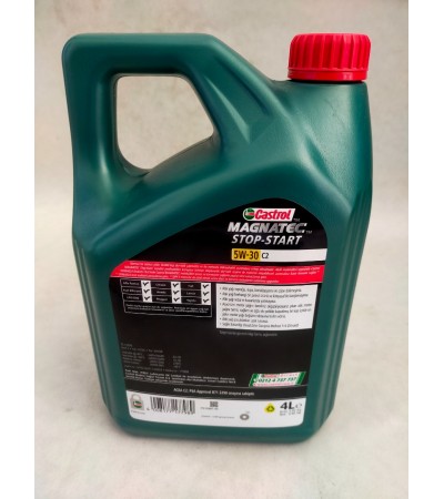 Castrol magnatec Start -Stop 5W30 C2 4 LT Partiküllü dizel ve benzinli motor yağı 