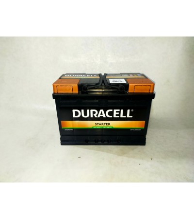 72Ah 12V Duracell akü Standart 