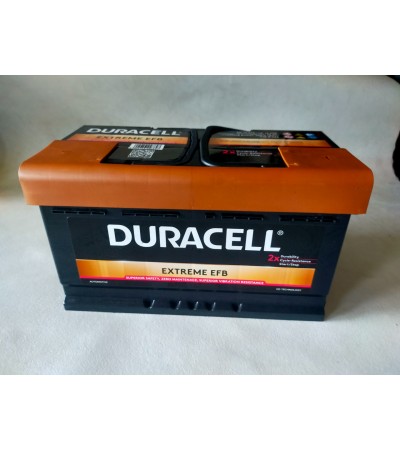 Duracell EFB Start-Stop  75Ah Akü