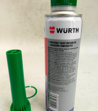 Würth Benzinli Yakıt sistem ve Enjektör Temizleyici 300ml