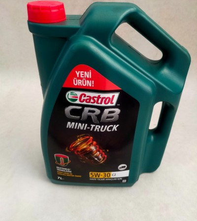 Castrol 5W30 C2 CRB MİNİ TRUCK 5W30 Partiküllü hafif ticari motor yağı 7LT
